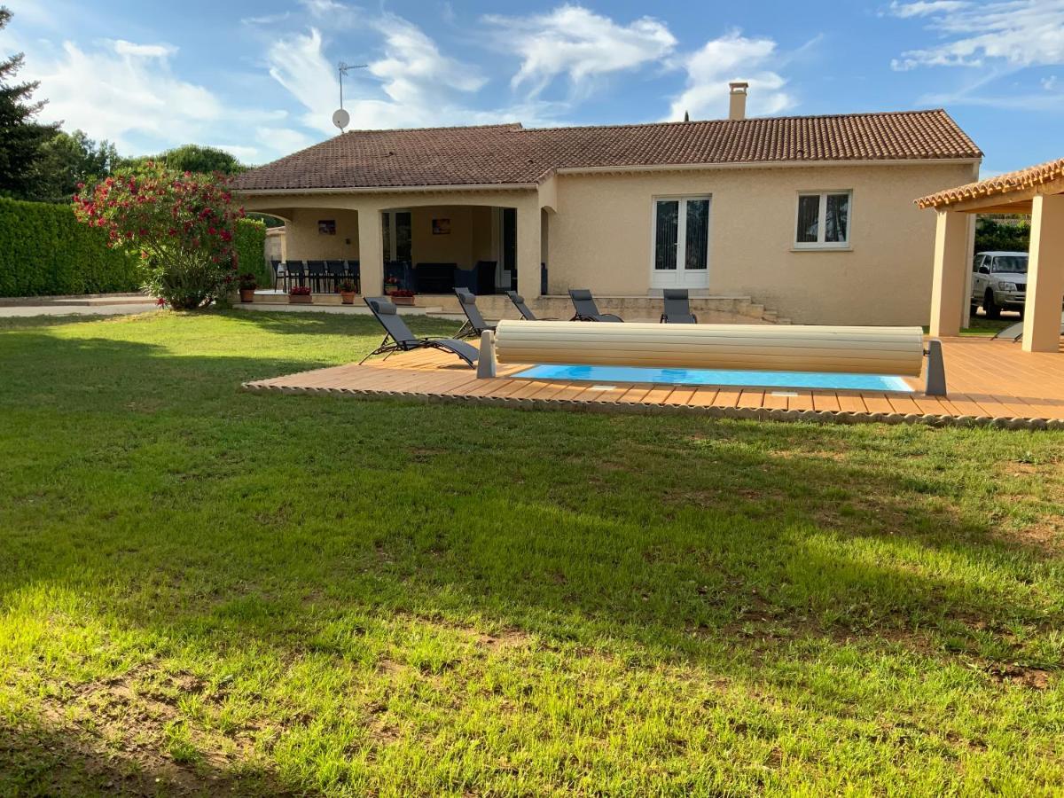 Gite Les Oliviers 10 Pers Piscine Au Calme 4 Etoiles Saint-Laurent-la-Vernede Экстерьер фото